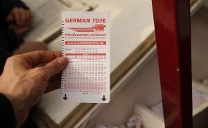 Wettschein für Pferdewetten am Rennplatz
